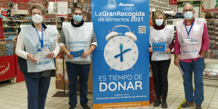 Se necesitan miles de voluntarios para la Gran recogida del Banco de Alimentos de Vigo