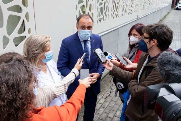 El conselleiro de Sanidade, Julio García Comesaña