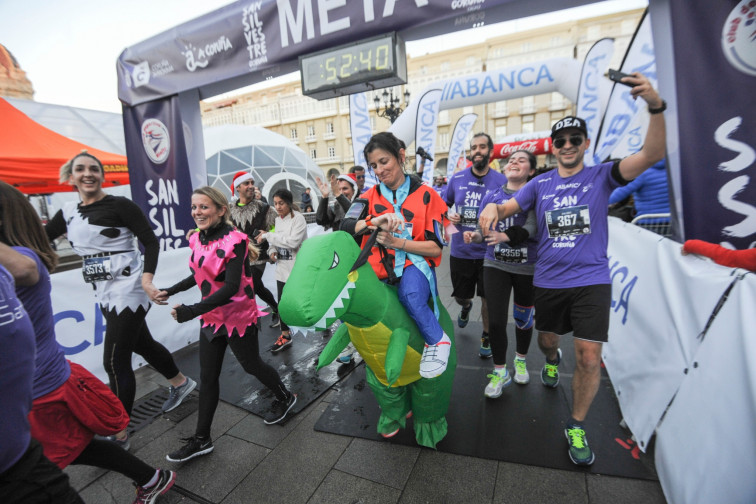 Suspendida la carrera San Silvestre de A Coruña por las malas condiciones meteorológicas