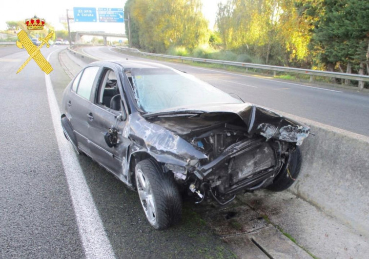 Fallece el conductor de un vehículo que sufrió una salida de vía en Ferrol