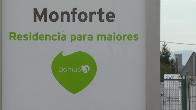 Movilizaciones de los trabajadores en la residencia Domus Vi de Monforte por 