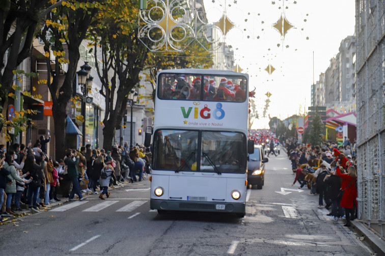 De espaldas al cambio climático Vigo encenderá este sábado las luces de Navidad