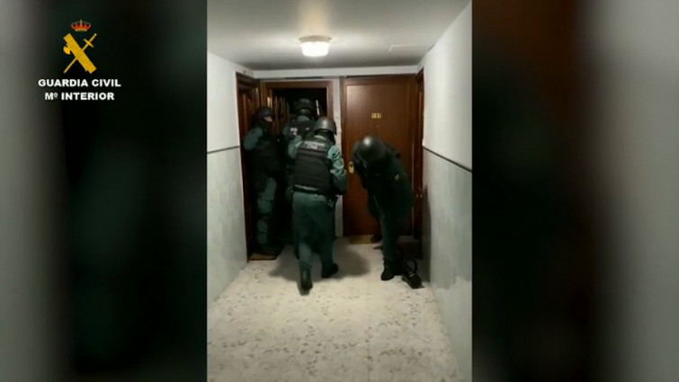 14 detenidos, 11 en Galicia, en los registros contra el narcotrafico tras incautar tres toneladas de cocaína en Tenerife