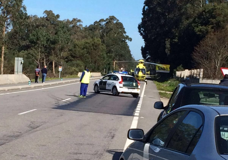 Ferido de gravidade un ciclista ao ser atropelado no Porriño