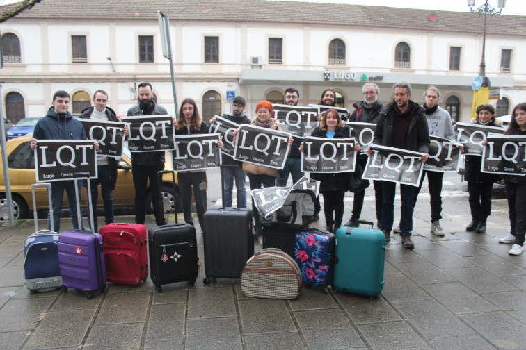 El BNG sale otra vez a las calles de Lugo para reclamar un 