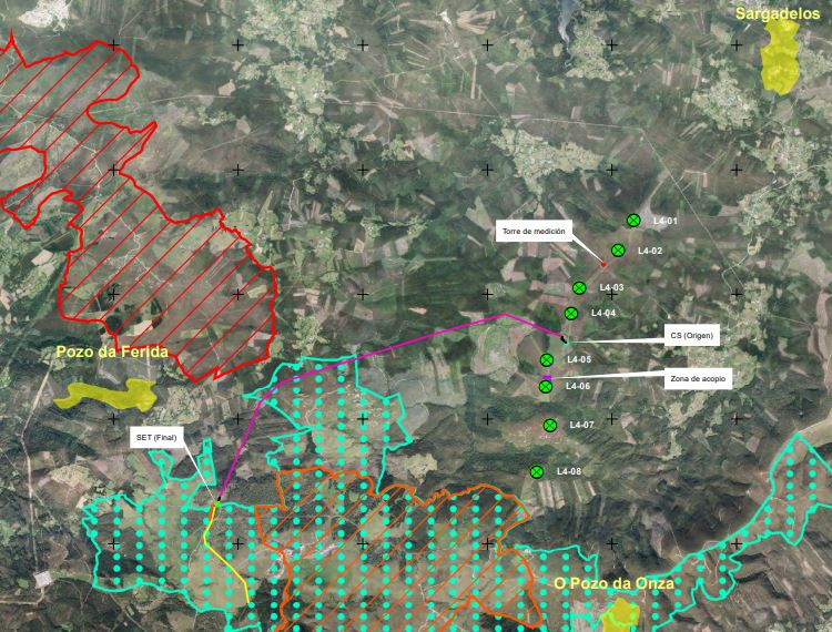 Naturgy instalará su primer parque eólico en A Mariña tras lograr luz verde para el de Piago, cerca de Sargadelos