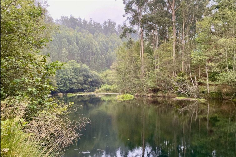 Riesgo de rotura en la presa del río Castro, en San Sadurniño, por el temporal