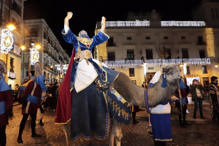 El uso de camellos en la cabalgata de Moaña despierta las críticas de grupos en defensa de los animales