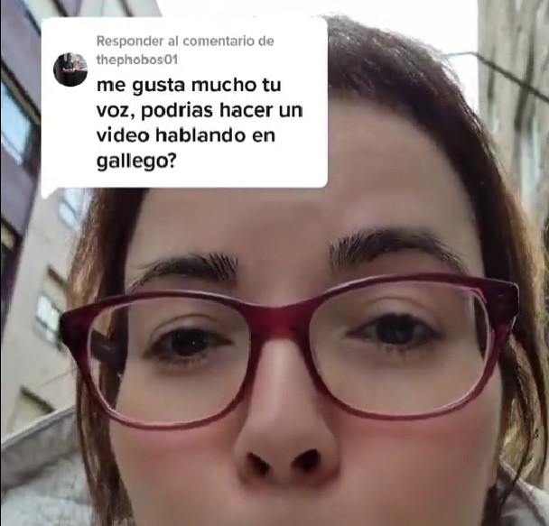 Así reaccionan las redes al vídeo de la 'tiktoker' viguesa que se ha hecho viral