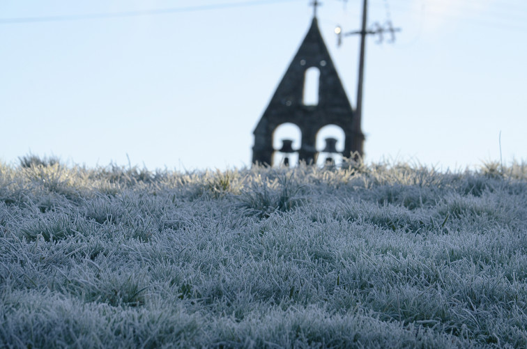 Calvos de Randín vuelve a registrar la temperatura mínima de Galicia: -7,5 ºC