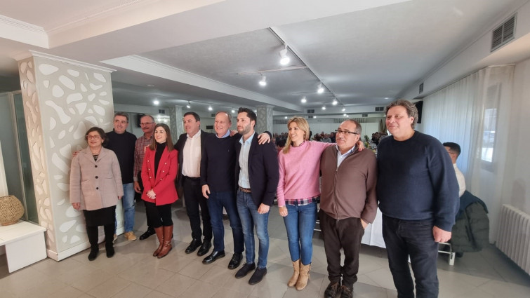 El PSdeG presenta a sus candidatos en A Baixa Limia con el fin de 