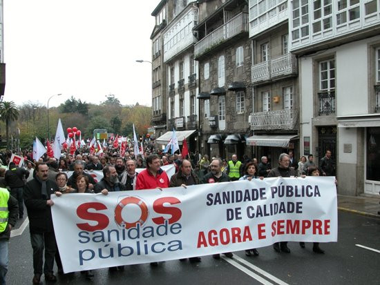 ​‘SOS Sanidade Pública’ convoca una concentración el 25 de junio para denunciar las carencias destapadas por la crisis