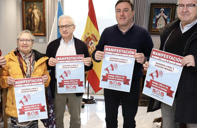 La manifestación de la sanidad pública se calienta entre audios virales y acusaciones cruzadas