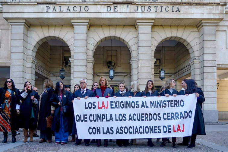 El comité de huelga de los Letrados de Justicia y el Ministerio se reúnen este lunes para continuar con la negociación