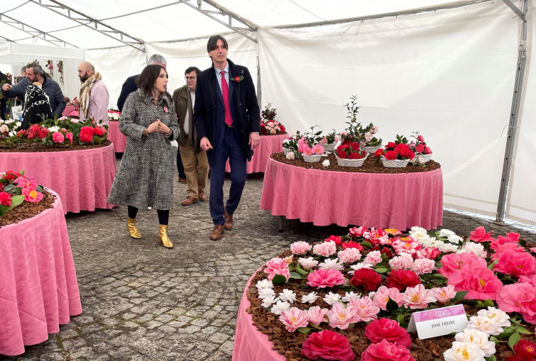 La conselleira Lorenzana destaca la importancia de las XXVII Jornadas de la Camelia en Santa Cruz de Ribadulla para la promoción de este recurso en Galicia