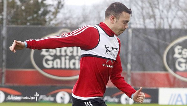 Aspas estará listo para el derbi