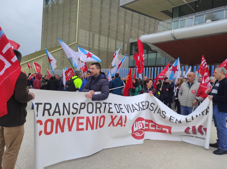 Sindicatos programan una huelga en el transporte de viajeros en toda Galicia el próximo 31 de marzo