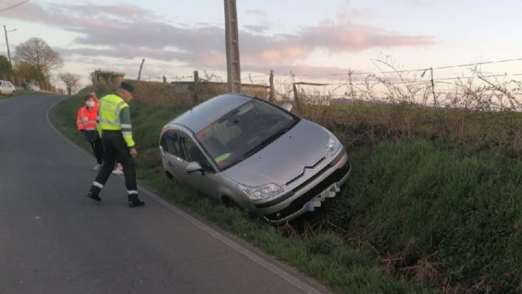 Accidente de tráfico en Sarria se salda con un hombre fallecido y su esposa ilesa