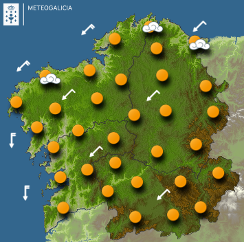 El Tiempo en Semana Santa: Galicia recibe el Jueves Santo con sol y playa en las Rías Baixas y máximas de 25ºC el sábado