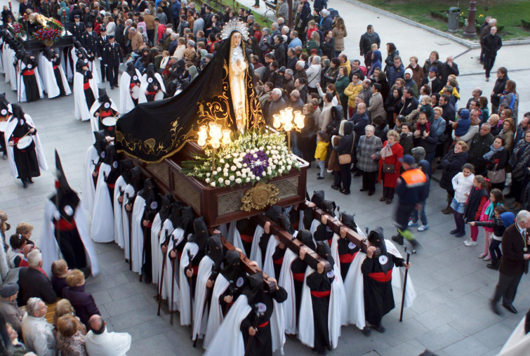 Altercados obligan a cancelar la procesión de la Inmaculada Virgen de la Amargura de Vigo