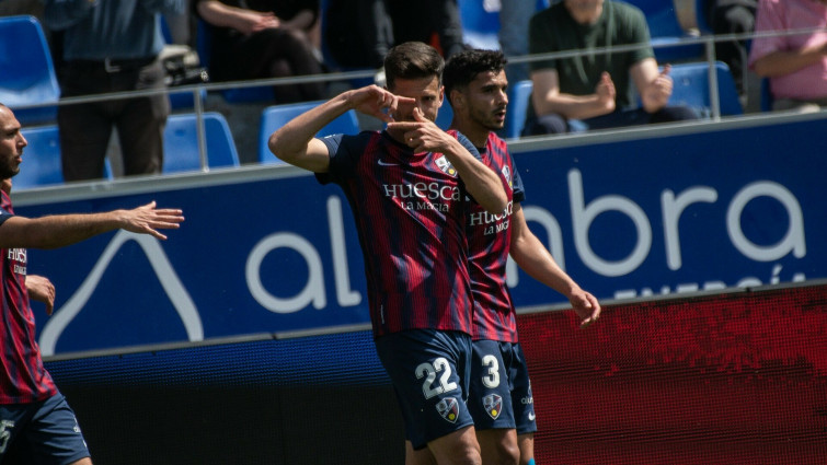 Juan Carlos Real, el último superviviente del Huesca de los gallegos y gran esperanza para el ascenso