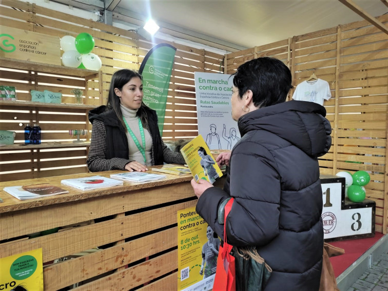 Comienza la Feria Pontesán e. Pontevedra, centrada en la lucha contra la obesidad