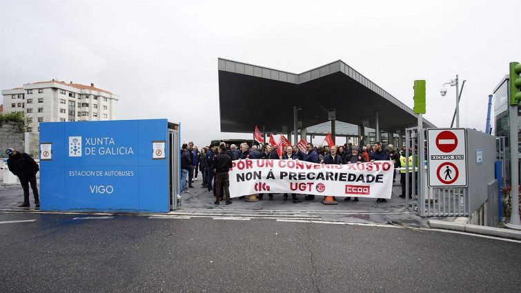 Huelga de autobuses el 27 y 28 de abril en Galicia, a la que Monbus trae 