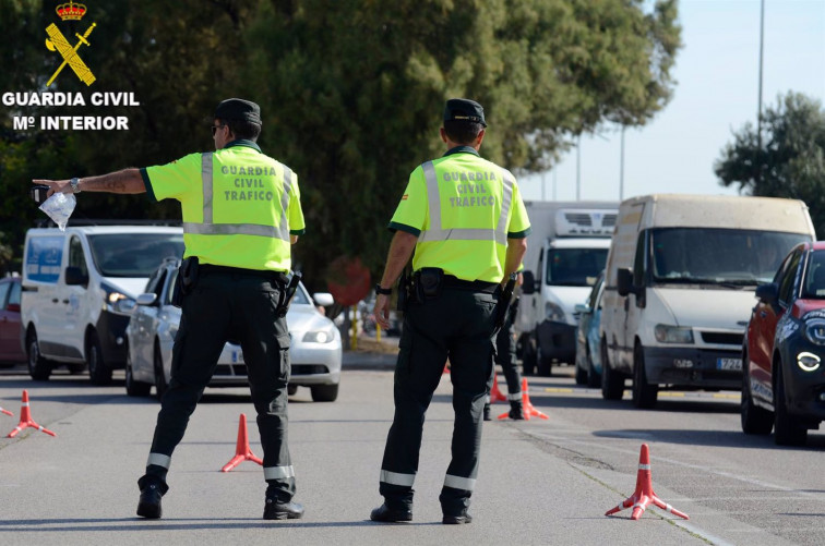 Pillada al volante con 13 años y acompañada de su padre en San Cibrao das Viñas