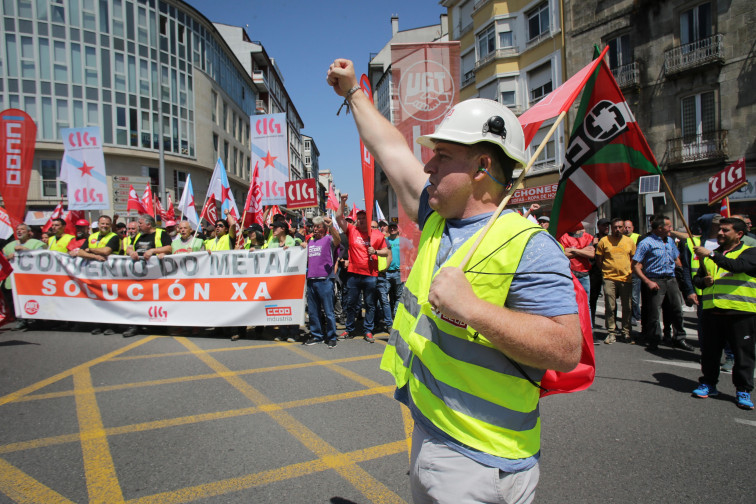 ¿Fin a la huelga del metal en Lugo? Principio de acuerdo entre patronal y sindicatos para un nuevo convenio