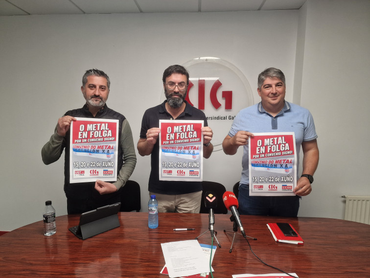 Trabajadores del metal en Pontevedra llamados a tres días de huelga al encallar las negociaciones con la patronal