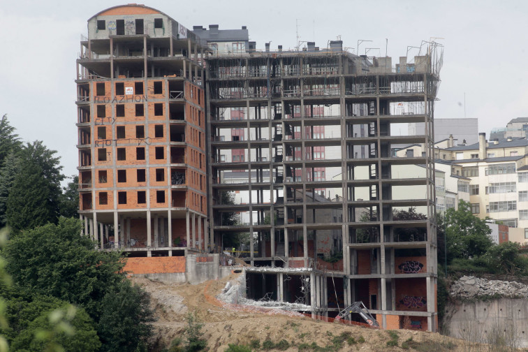 Maquinaria pesada para la demolición O Garañón, un hito para el Ayuntamiento de Lugo