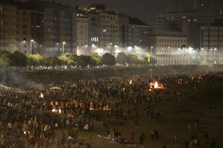 Dispositivo en la Noche de San Juan de A Coruña: más de 650 efectivos, cuatro puntos violetas...