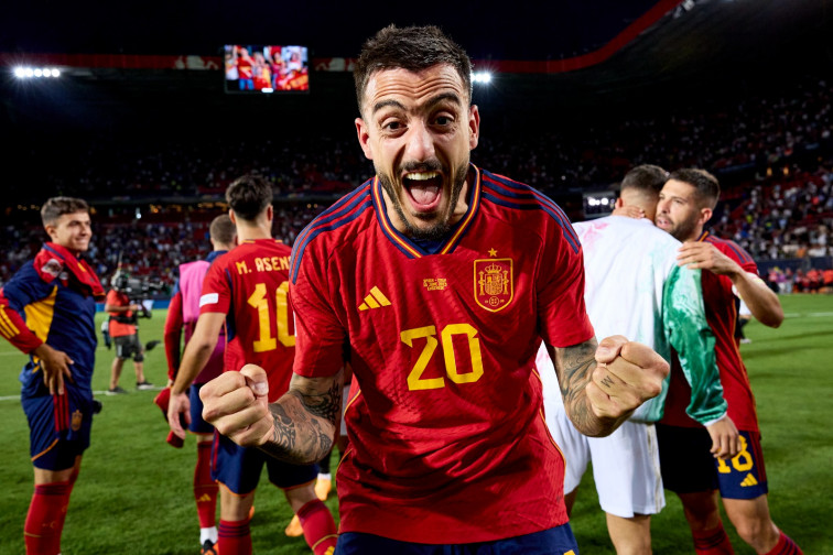 Joselu, único gallego en la lista de De la Fuente para la Eurocopa