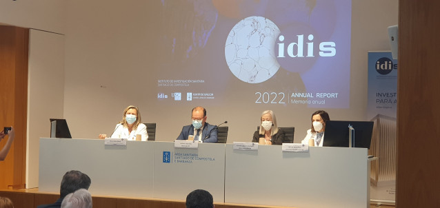 Acto de la presentación de la memoria anual del IDIS 2022.  IDIS obtuvo una captación de fondos superior a los 43,5 millones de euros y más de 118 proyectos de investigación el año pasado.