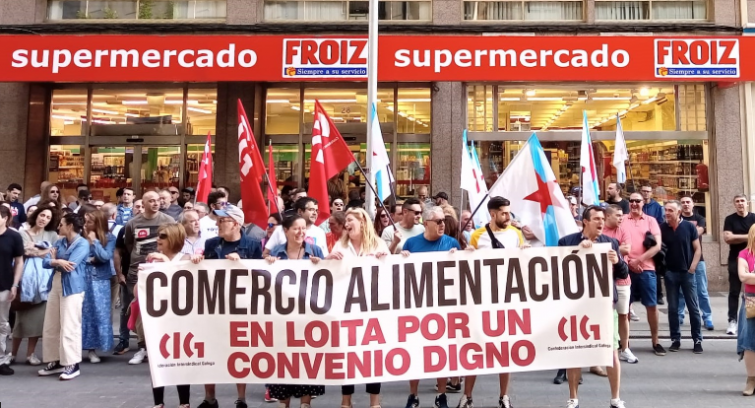 Desconvocada con polémica huelga en los supermercados de Lugo pero empieza otra en Pontevedra