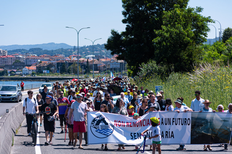 La Plataforma en Defensa da Ría de Pontevedra se manifiesta por un 