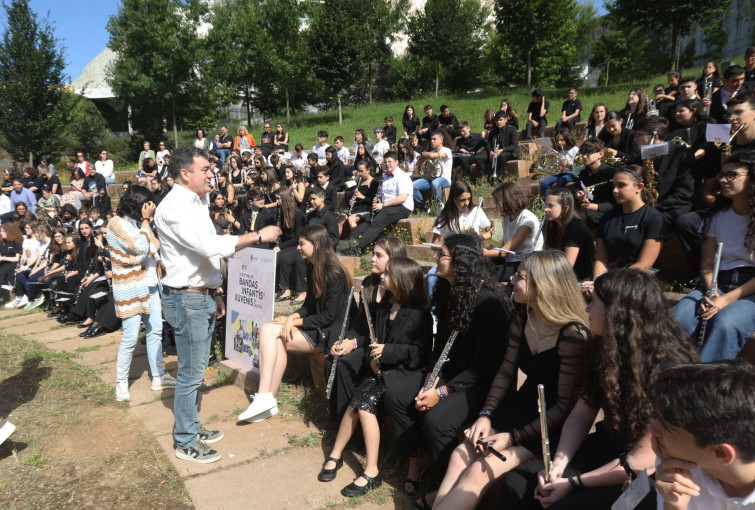 Casi 600 jóvenes de 12 formaciones gallegas participan en el IV Festival de Bandas Infantiles y Juveniles en el Gaiás