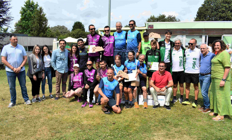 Casi 300 atletas de diferentes edades participaron en la media maratón del Camino Inglés y en las pruebas para los niños