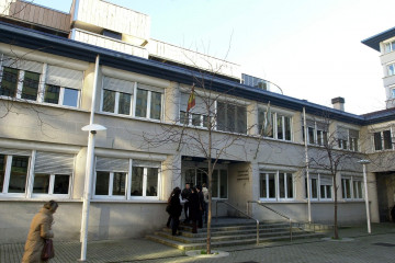 Archivo - Exterior de la Audiencia Provincial de A Coruña