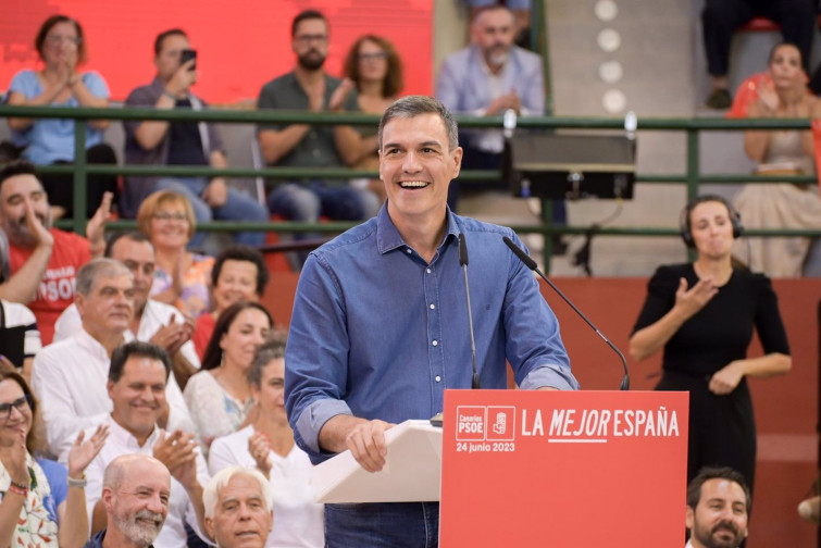 Pedro Sánchez visitará Galicia justo antes del cierre de campaña con un mitin el jueves 20 de julio en Lugo