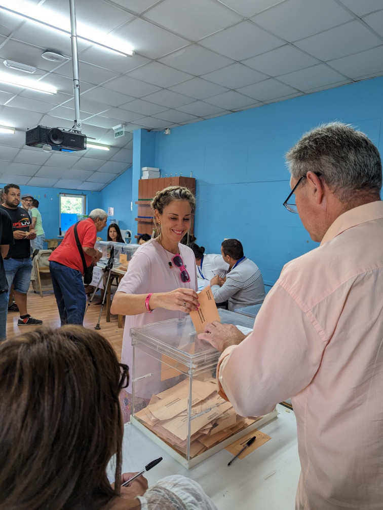 Formoso y Berbero acuden a ejercer su derecho a voto