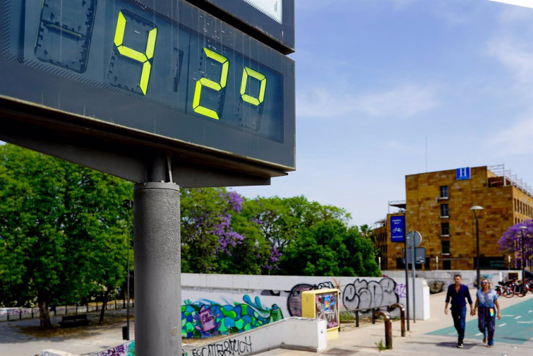 El calor extremo se instala en Ourense este martes con una alerta naranja por temperatura por encima de los 40ºC