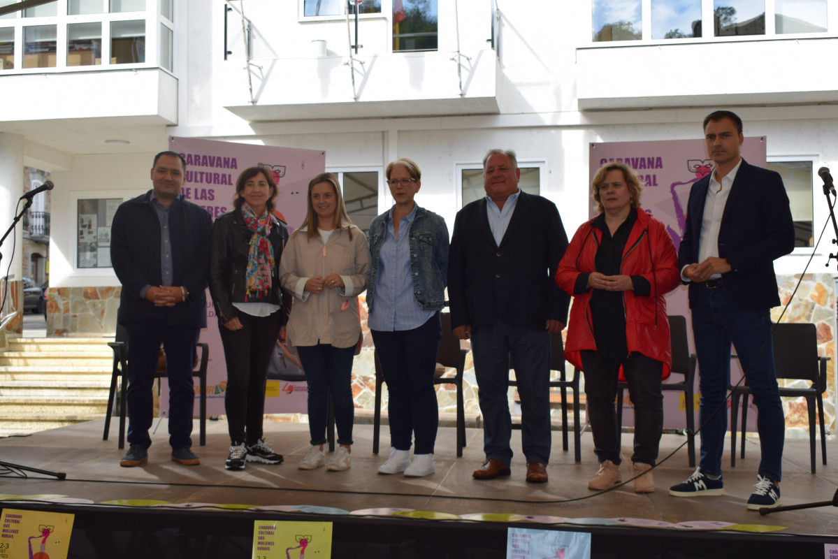 Nota De Prensa E Foto: A Deputación Destaca O Valor Da Caravana Cultural Das Mulleres Rurais Que Arranca Hoxe En Navia De Suarna Para Avanzar No Empoderamento Feminino E A Igualdade