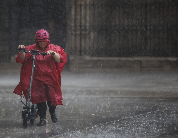 Las lluvias serán las protagonistas de este sábado en el noroeste peninsular