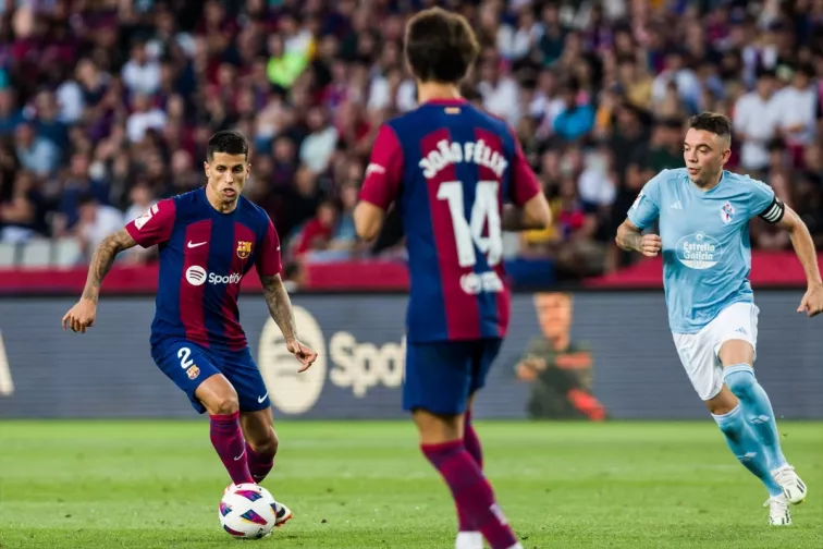 El Barça remonta el partido en los últimos 10 minutos y gana 3-2 al Celta