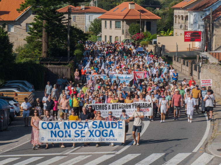 Moaña sale a la calle para demandar la vuelta del PAC al centro de salud de la localidad