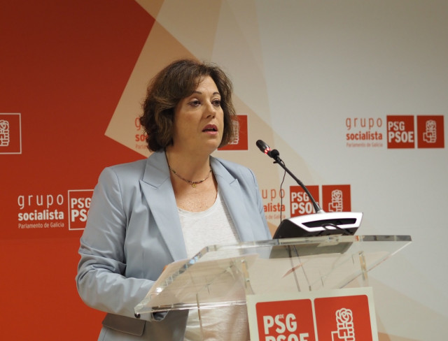 La viceportavoz parlamentaria del PSdeG Begoña Rodríguez Rumbo