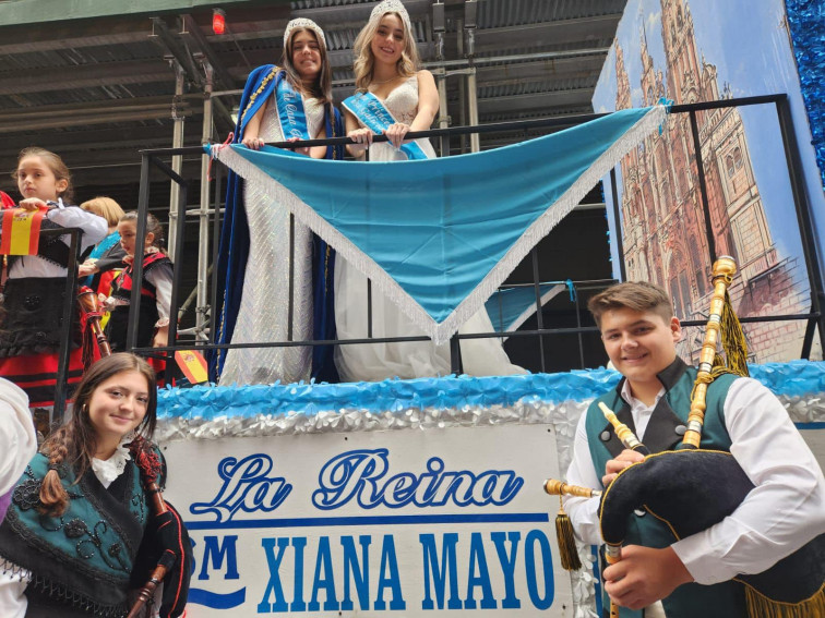 (VÍDEO) Gaitas y muiñeiras para representar a Galicia en el Hispanic Day Parade de Nueva York