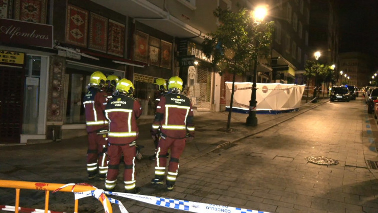 Cuatro niños mueren en el incendio de un edificio en Vigo