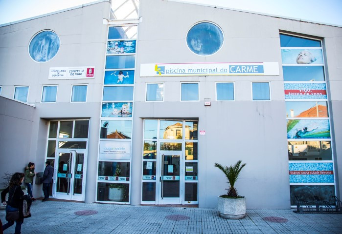 Piscina Municipal do Carme en una imagen del Ayuntamiento